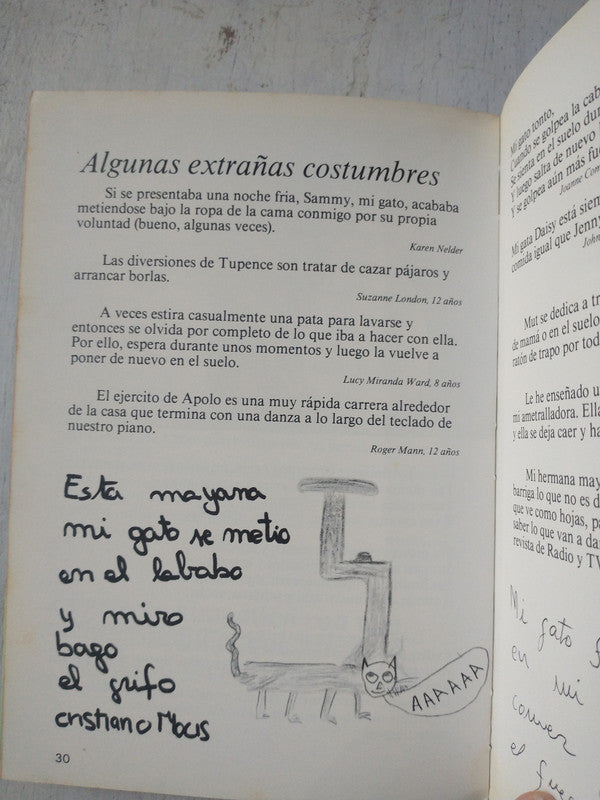 Libro usado en venta: Los gatos (y otros amigos mimosos); editorial Studio de ediciones realizamos envios a todo el mundo.3