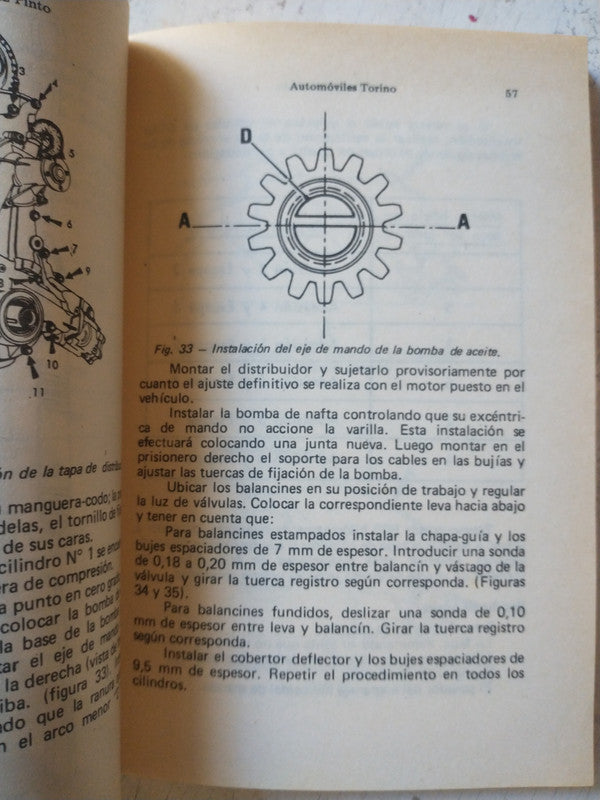 Libro usado en venta: Automoviles Torino - Modelos 300 - 380 y 380 W de J. Fernandez Pinto; editorial Caymi impreso en 1993 envios a todo el mundo.3