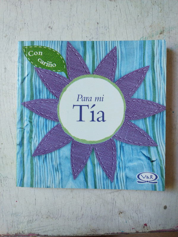 Libro usado en venta: Con Cari?o para mi Tia de Linda Roberts; editorial V & R impreso en 2005 realizamos envios a todo el mundo.1