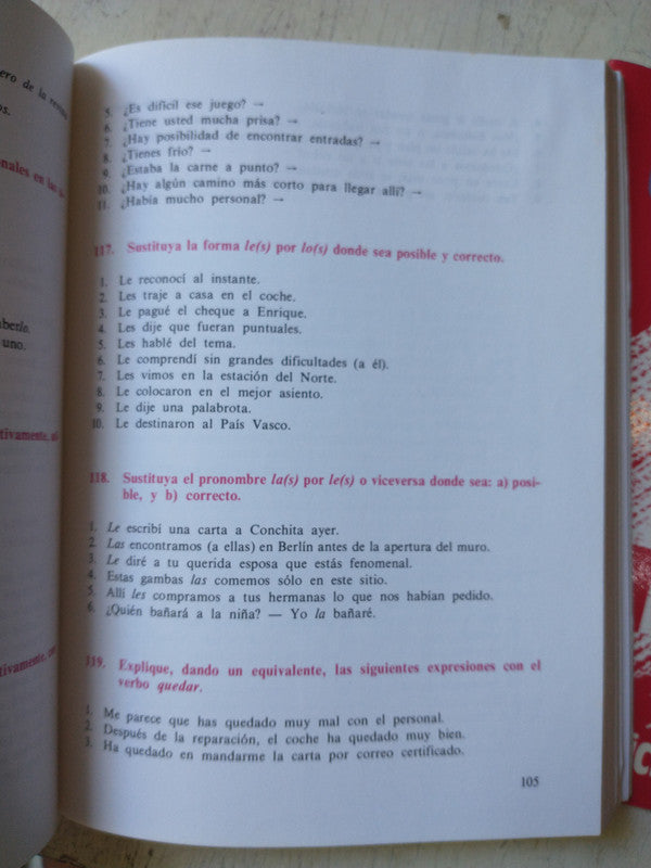 Libro usado en venta: Uso de la gramatica espa?ola de Francisca Castro; editorial Grupo Didascalia impreso en 1997 realizamos envios a todo el mundo.2