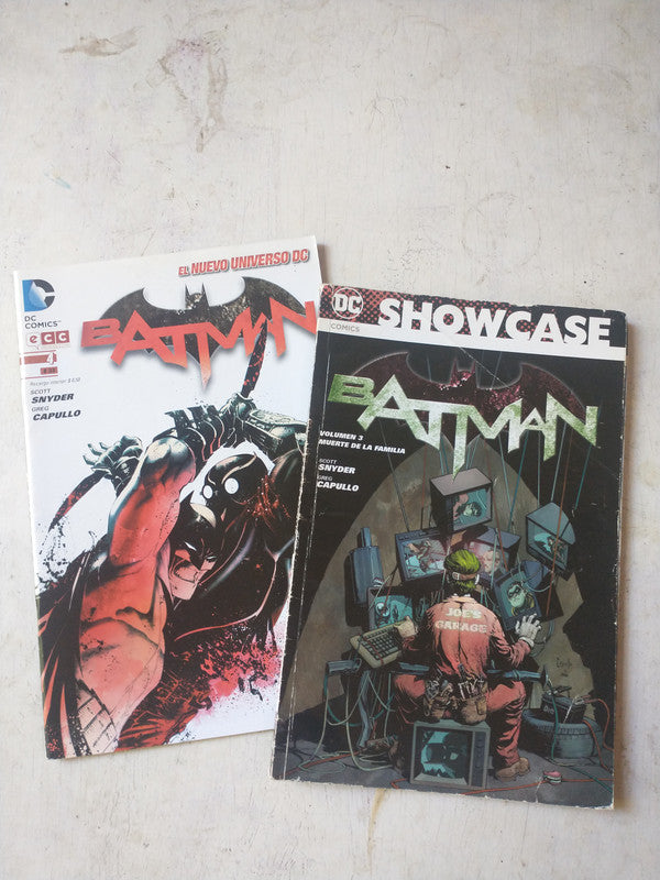 Libro usado en venta: Batman - Muerte de la familia - El nuevo universo; editorial DC impreso en 2012 realizamos envios a todo el mundo.1