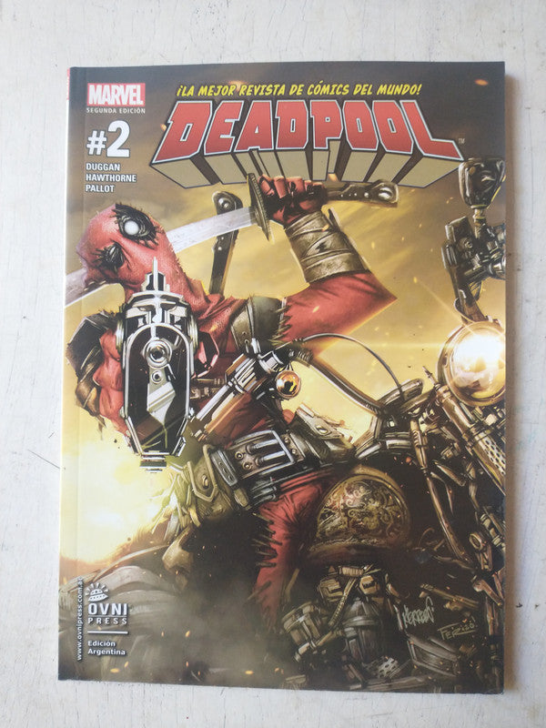 Libro usado en venta: Deadpool N? 2; editorial Ovni Press impreso en 2016 realizamos envios a todo el mundo.1