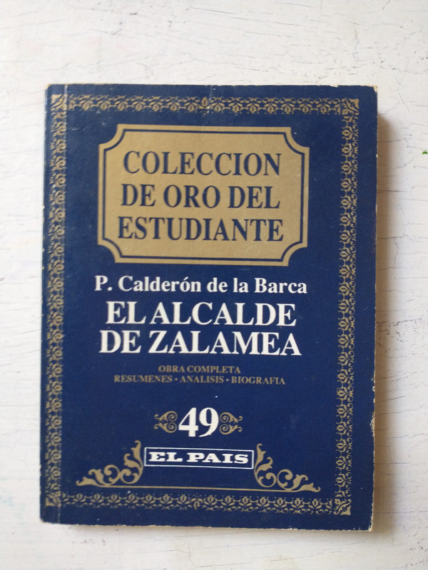 Libro usado en venta: El alcalde de Zalamea de Pedro Calderon de la Barca; editorial Lord Cochrane realizamos envios a todo el mundo.1