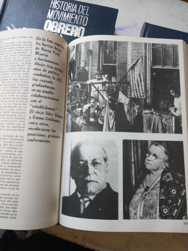 Libro usado en venta: Historia del Movimiento Obrero; editorial Centro Editor America Latina impreso en 1986.4
