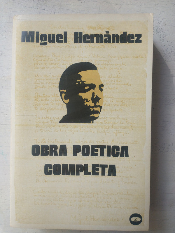 Libro usado en venta: Obra poetica completa de Miguel Hernandez; editorial Zero impreso en 1976 realizamos envios a todo el mundo.1