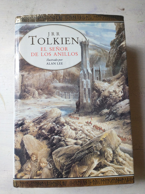 Libro usado en venta: El se?or de los anillos - Ilustrado de J. R. R. Tolkien; editorial Minotauro impreso en 1999 realizamos envios a todo el mundo.1