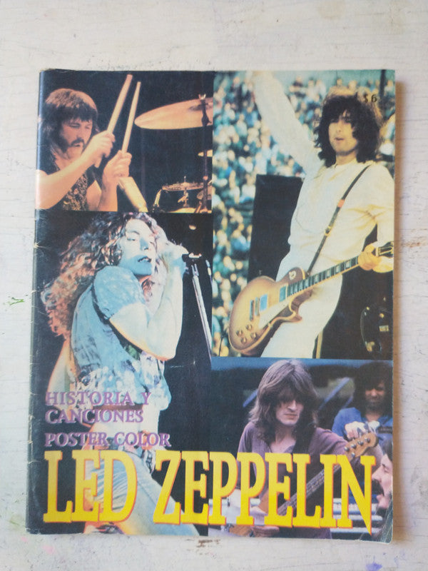 Libro usado en venta: Historia y canciones (Sin Poster) de Led Zeppelin; realizamos envios a todo el mundo.1