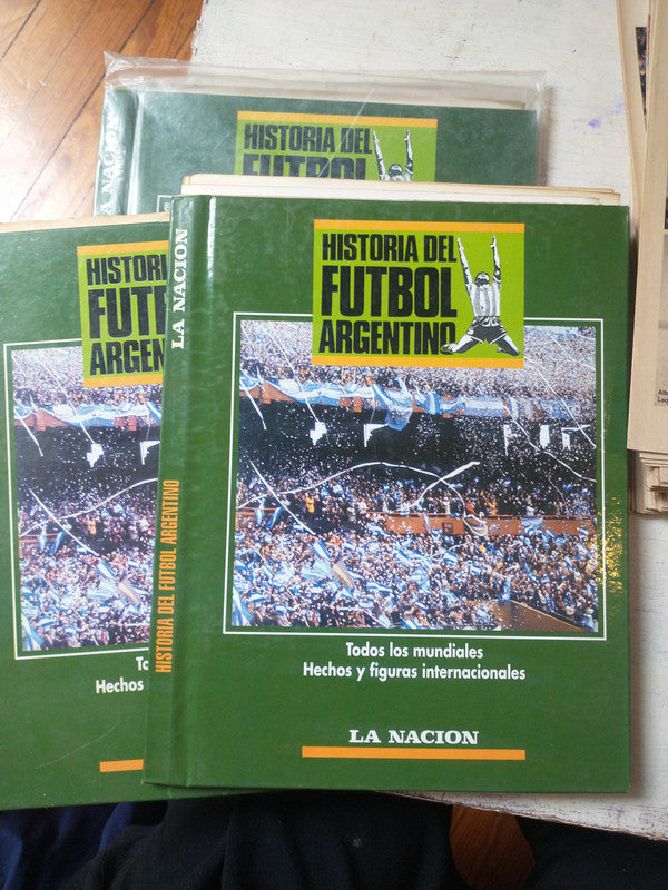 Libro usado en venta: Historia del futbol argentino (fasciculos 1 al 52 + 3 tapas); editorial La Nacion impreso en 1994 envios a todo el mundo.5