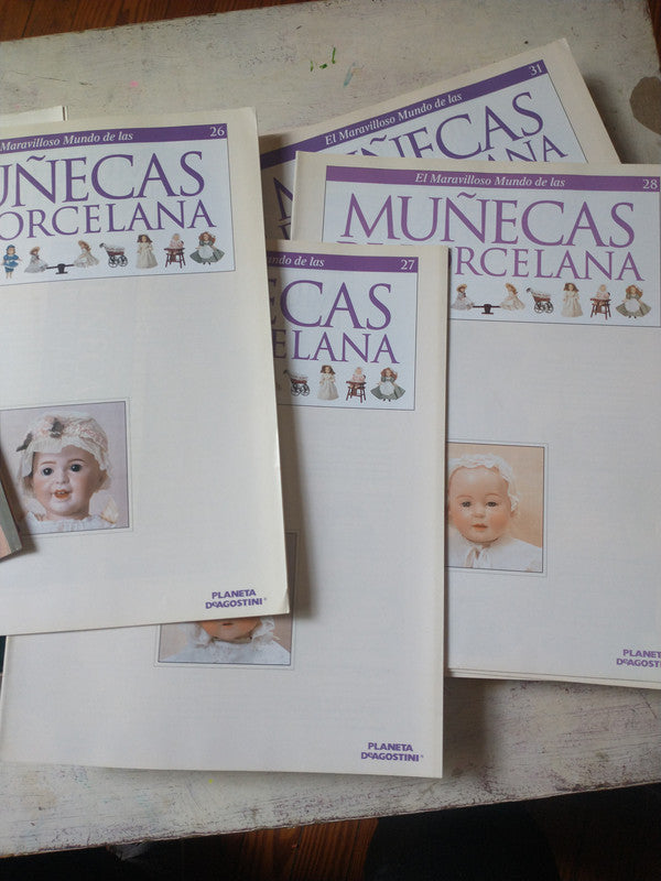 Libro usado en venta: El maravilloso mundo de las Mu?ecas de porcelana; editorial Planeta DeAgostini impreso en 1999 realizamos envios a todo el mundo.5