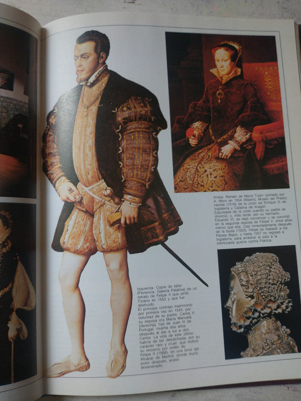 Libro usado en venta: La Espa?a donde no se ponia el sol - Vol. 16 de Grandes Imperios y civilizaciones; editorial Sarpe impreso en 1988.3