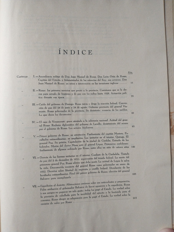 Libro usado en venta: Rosas - Aportes para su historia de Ernesto H. Celesia; editorial Jacobo Peuser impreso en 1954 envios a todo el mundo.3