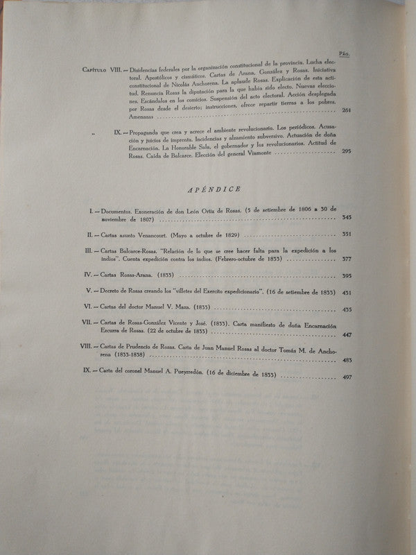 Libro usado en venta: Rosas - Aportes para su historia de Ernesto H. Celesia; editorial Jacobo Peuser impreso en 1954 envios a todo el mundo.4
