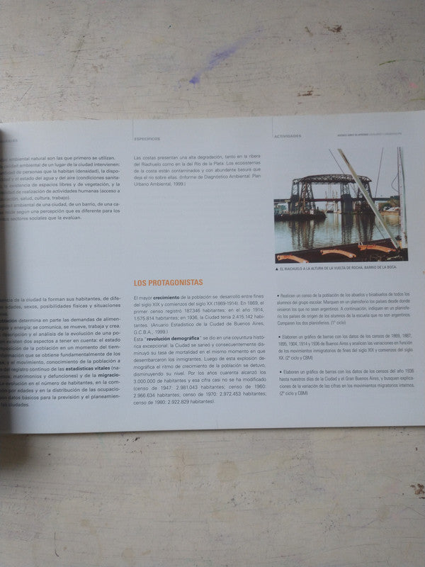 Libro usado en venta: Buenos Aires se aprende; editorial Gobierno de la Ciudad de Bs. As impreso en 2001 realizamos envios a todo el mundo.3
