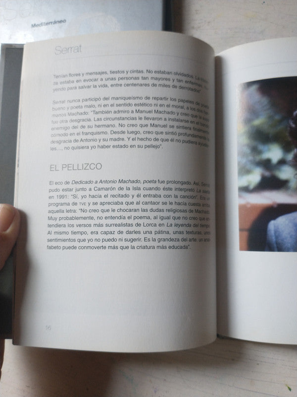 Libro usado en venta: Palabras hechas canciones - Joan Manuel Serrat (3 Vol.) de Diego Manrique; editorial Aguilar impreso en 2007.3