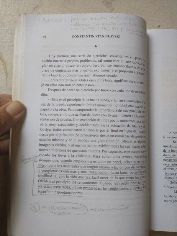 Libro usado en venta: Preparacion del actor de Constantin Stanislavski; editorial Quetzal impreso en 1997 realizamos envios a todo el mundo.4