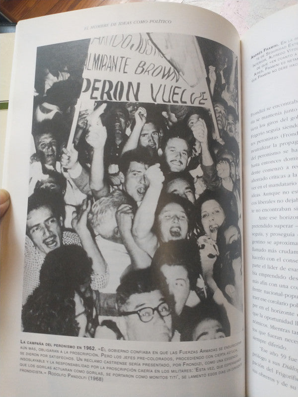 Libro usado en venta: Arturo Frondizi de Carlos Altamirano; editorial Fondo de Cultura Economica impreso en 1997 realizamos envios a todo el mundo.3