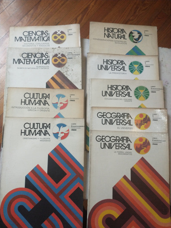 Libro usado en venta: Gran enciclopedia Clasa del conocimiento universal - 9 Tomos; editorial Clasa impreso en 1975 realizamos envios a todo el mundo.1