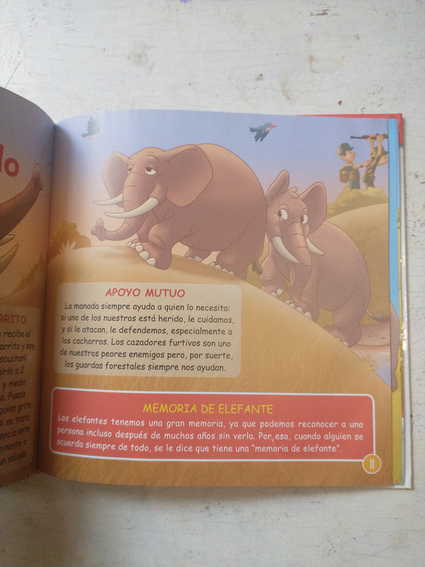 Libro usado en venta: El elefante de Antonella Antonelli; editorial Planeta DeAgostini impreso en 2015 realizamos envios a todo el mundo.3