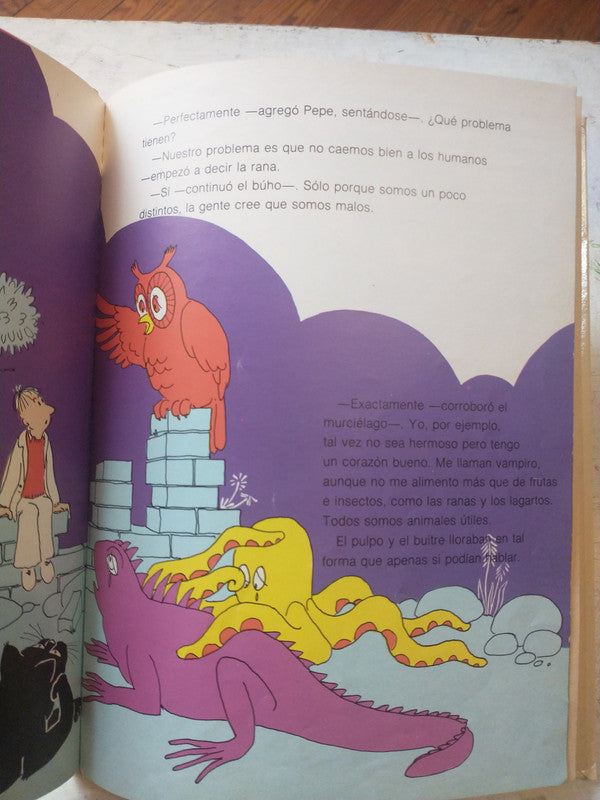 Libro usado en venta: Animales en magicos colores de Annette Tison - Talus Taylor; editorial Atlantida impreso en 1981 envios a todo el mundo.4