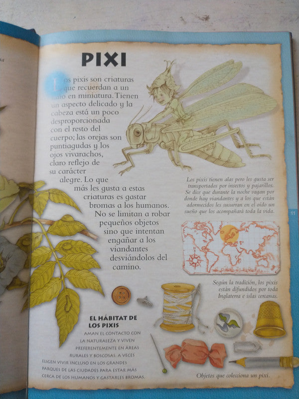Libro usado en venta: Criaturas legendarias de Amadeo de Santis; editorial Susaeta realizamos envios a todo el mundo.3