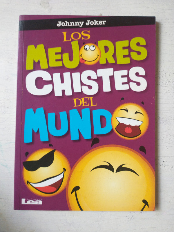 Libro usado en venta: Los mejores chistes del mundo de Johnny Joker; editorial Lea impreso en 2016 realizamos envios a todo el mundo.1