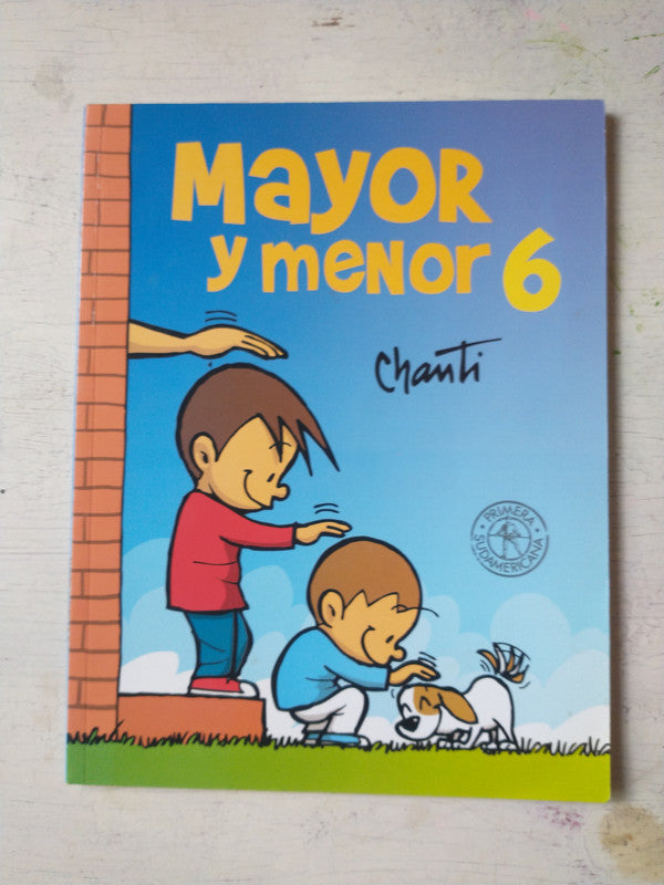 Libro usado en venta: Mayor y menor 6 de Chanti; editorial Sudamericana impreso en 2018 realizamos envios a todo el mundo.1