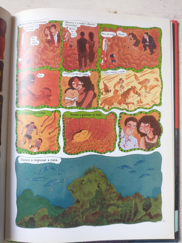 Libro usado en venta: Peque?o vampiro y los santacloses verdes de Joann Sfar; editorial Oceano impreso en 2012 realizamos envios a todo el mundo.3