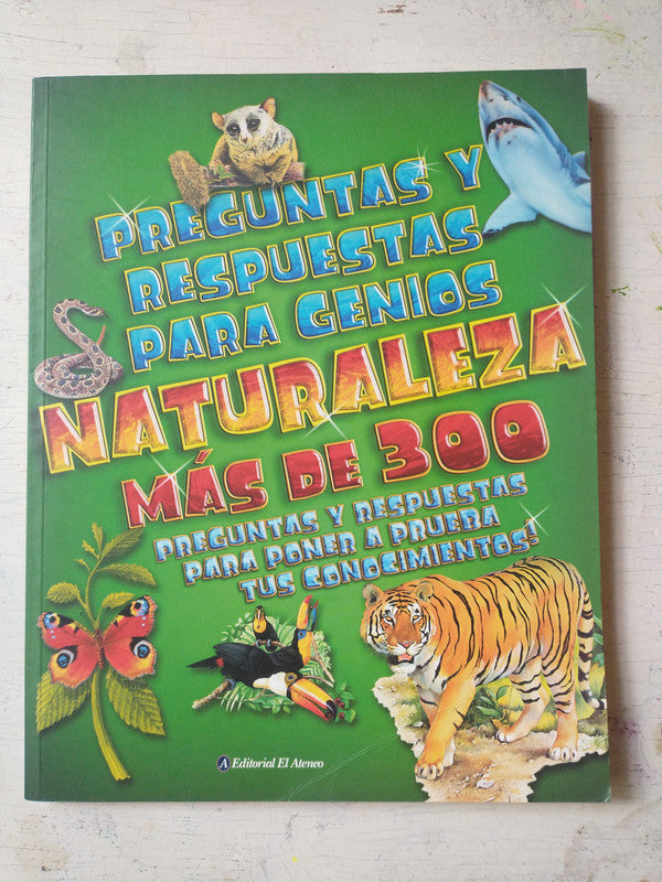 Libro usado en venta: Preguntas y respuestas para genios: Naturaleza de Tomo Jackson; editorial El Ateneo impreso en 2012 envios a todo el mundo.1