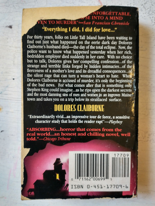Libro usado en venta: Gerald's Game de Stephen King; editorial Signet impreso en 1993 realizamos envios a todo el mundo.2