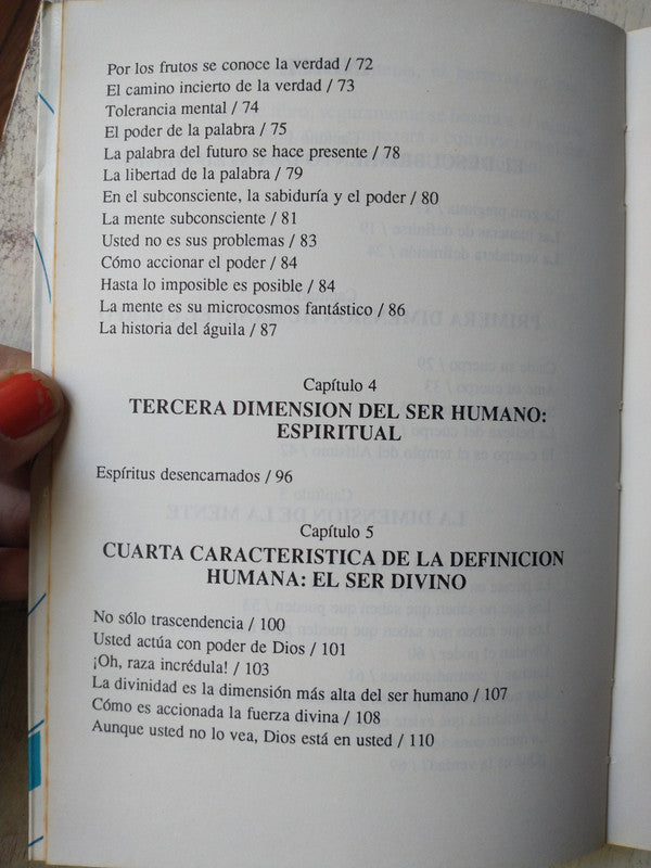 Libro usado en venta: Conocete y conoceras tu poder de Lauro Trevisan; editorial Cristal impreso en 1992 realizamos envios a todo el mundo.2