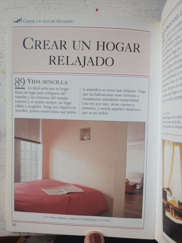 Libro usado en venta: Relajacion - 101 Consejos esenciales de Nitya Lacroix; editorial Javier Vergara impreso en 1999 envios a todo el mundo.2