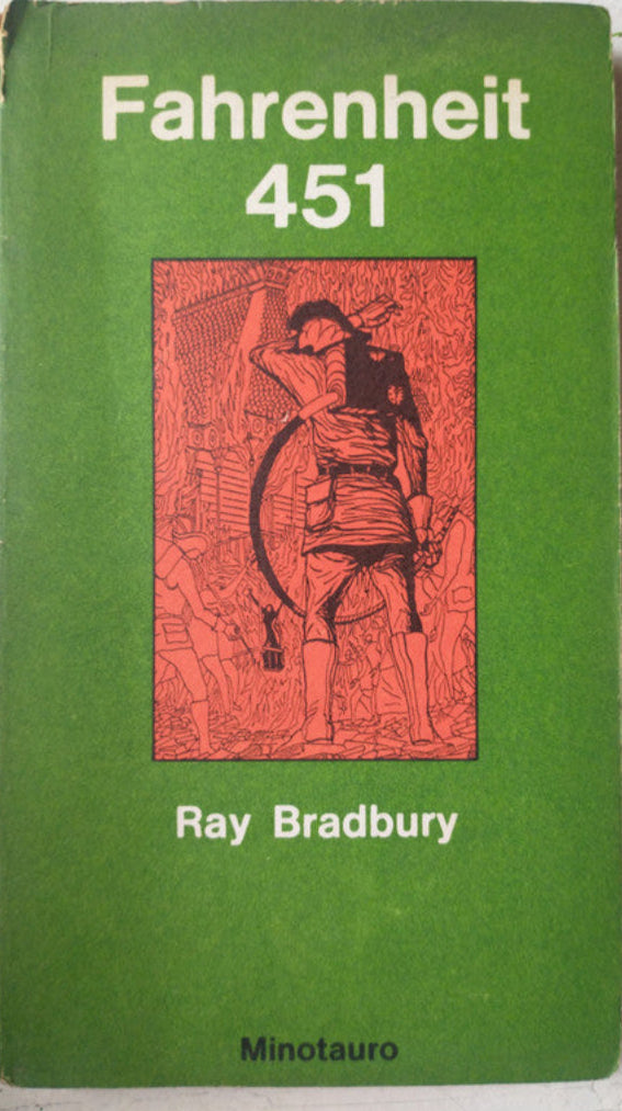 Libro usado en venta: Fahrenheit 451 de Ray Bradbury; editorial Minotauro impreso en 1973 realizamos envios a todo el mundo.1