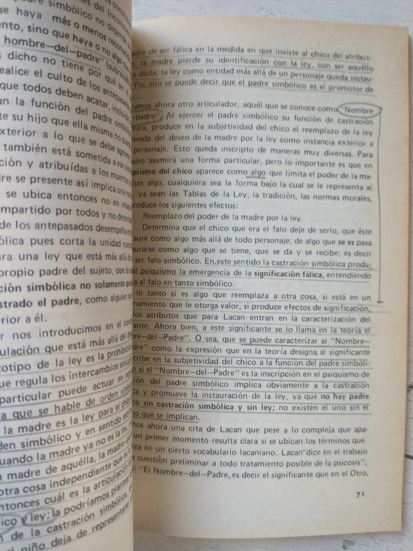 Libro usado en venta: Introduccion al estudio de las perversiones de Hugo B. Bleichmar; editorial Nueva Vision impreso en 1982 envios a todo el mundo.2