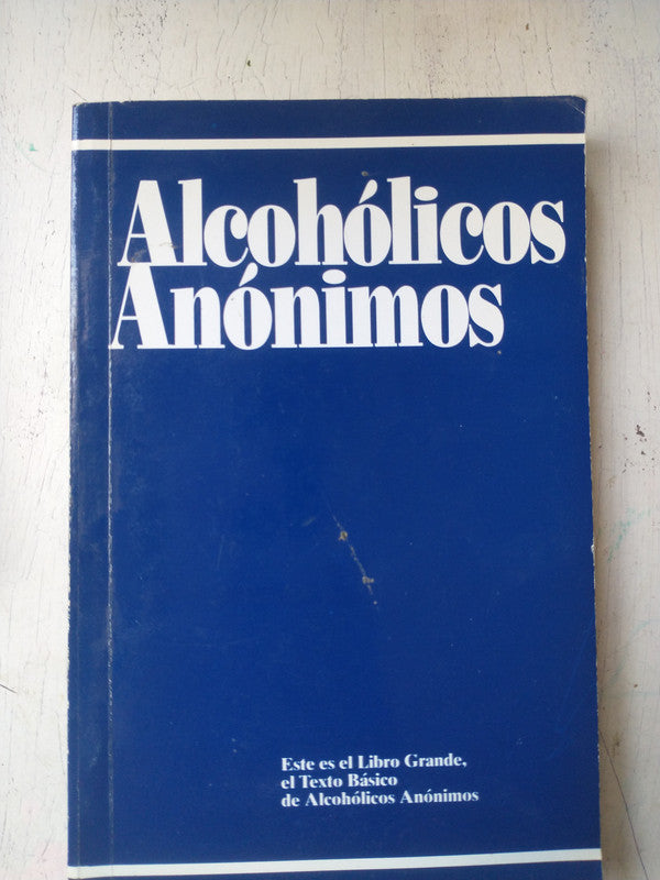 Libro usado en venta: Alcoholicos Anonimos; editorial Alcoholics Anonymous World Service impreso en 1990 realizamos envios a todo el mundo.1