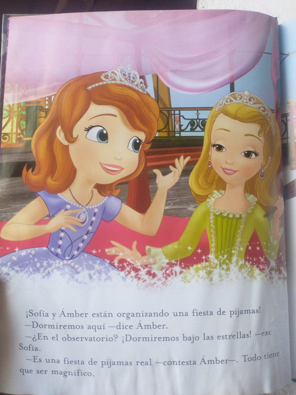 Libro usado en venta: Pijamada real de Princesa Sofia; editorial El gato de hojalata impreso en 2014 realizamos envios a todo el mundo.2