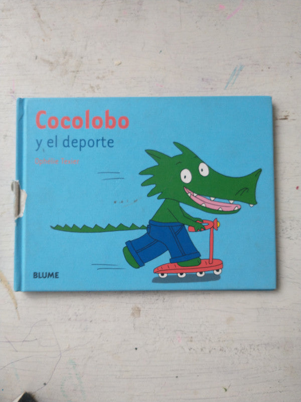 Libro usado en venta: Cocolobo y el deporte de Ophelie Texier; editorial Blume impreso en 2008 realizamos envios a todo el mundo.1