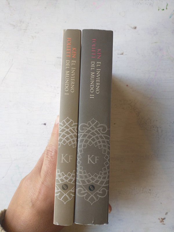 Libro usado en venta: La caida de los gigantes - 2 Tomos de Ken Follett; editorial Sudamericana impreso en 2015 realizamos envios a todo el mundo.2