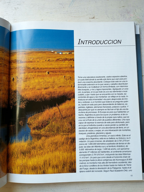 Libro usado en venta: Argentina de Isabella Brega; editorial Distal impreso en 2000 realizamos envios a todo el mundo.4