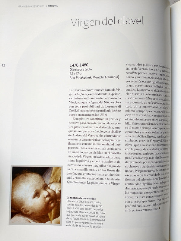 Libro usado en venta: Leonardo Da Vinci - Grandes Maestros de la Pintura; editorial Sol 90 impreso en 2006 realizamos envios a todo el mundo.4