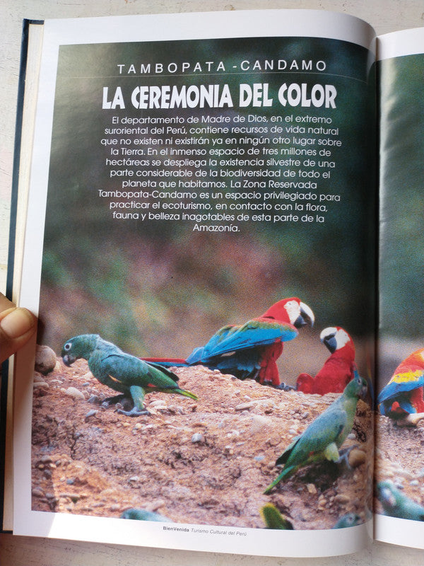 Libro usado en venta: Peru secreto; editorial Quimica suiza impreso en 2000 realizamos envios a todo el mundo.4