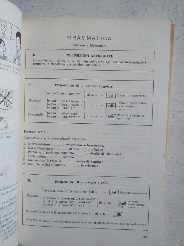 Libro usado en venta: Parliamo italiano 1 de Luciana Berisso - Julio Cesar Scervino; editorial Asociacion Dante Alighieri impreso en 1983.3