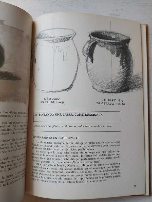 Libro usado en venta: Asi se pinta al oleo de Jose Mª. Parramon; editorial Instituto Parramon impreso en 1970 realizamos envios a todo el mundo.4