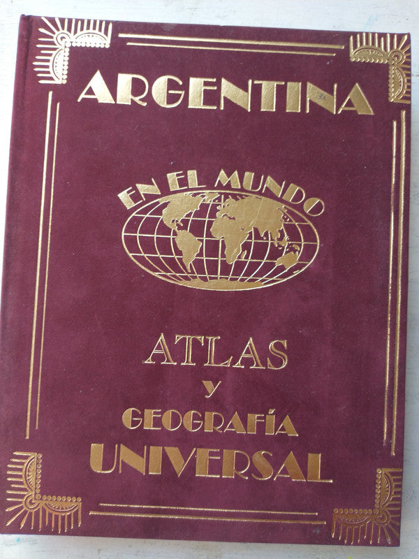 Libro usado en venta: Atlas y geografia Universal de Argentina; editorial Ediciones Educativas impreso en 1997 realizamos envios a todo el mundo.1