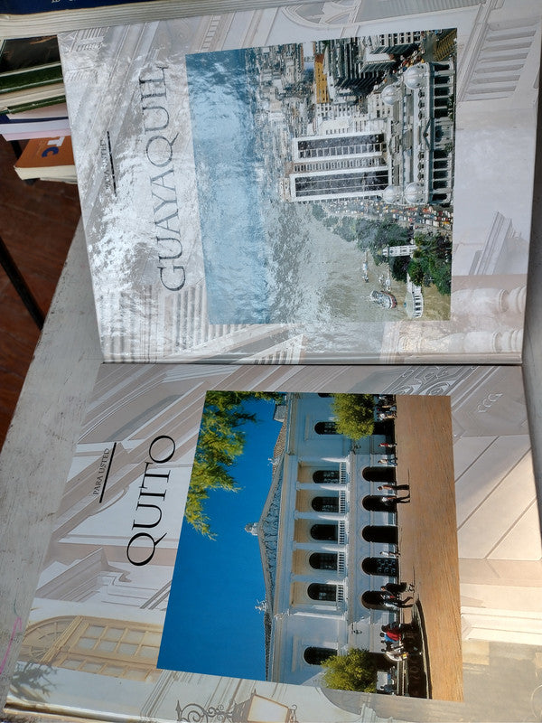 Libro usado en venta: Quito - Guayaquil; editorial Cetur impreso en 1994 realizamos envios a todo el mundo.1