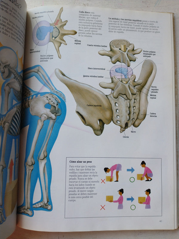 Libro usado en venta: El cuerpo humano; editorial Time Life Books impreso en 1997 realizamos envios a todo el mundo.3