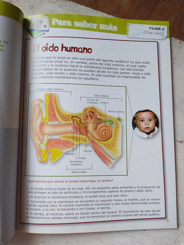 Libro usado en venta: Sonido - Libro del alumno; editorial Sangari Brasil impreso en 2010 realizamos envios a todo el mundo.3