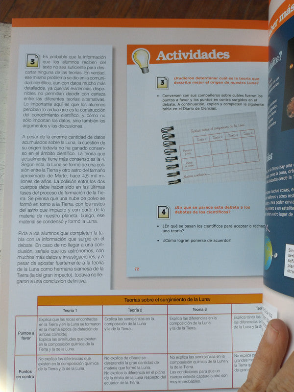 Libro usado en venta: Tierra, sol y luna - Libro del docente; editorial Sangari Brasil impreso en 2010 realizamos envios a todo el mundo.3