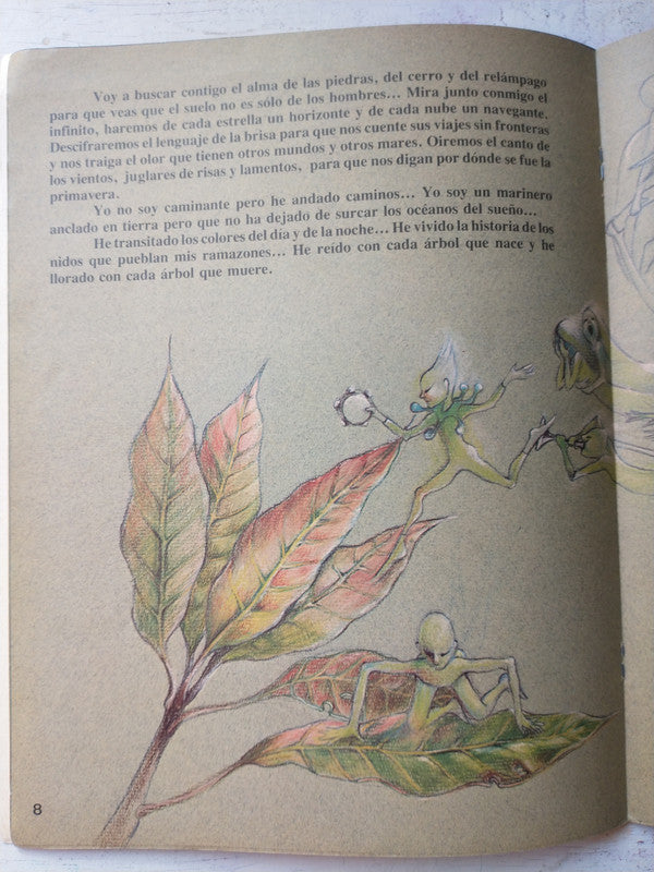 Libro usado en venta: Monologo de un arbol solitario de Rosario Anzola; impreso en 1983 realizamos envios a todo el mundo.4
