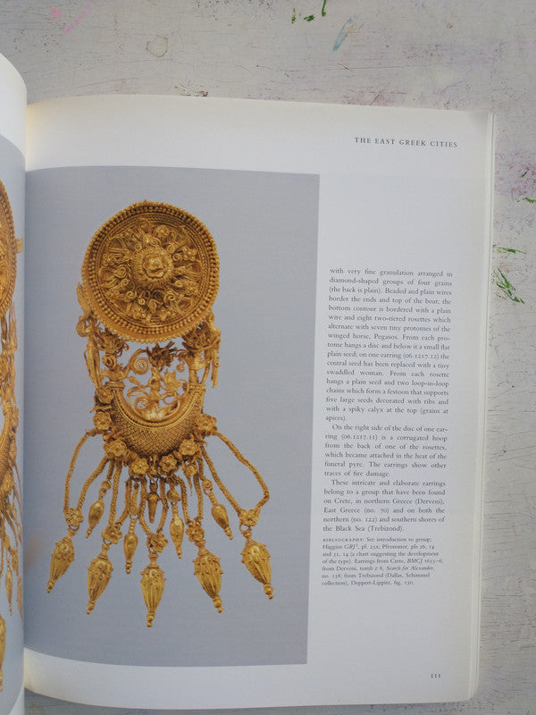 Libro usado en venta: Greek Gold - Jewellery of the classical world de Dyfri Williams - Jack Ogden; Trustees of the British Museum impreso en 19941.3