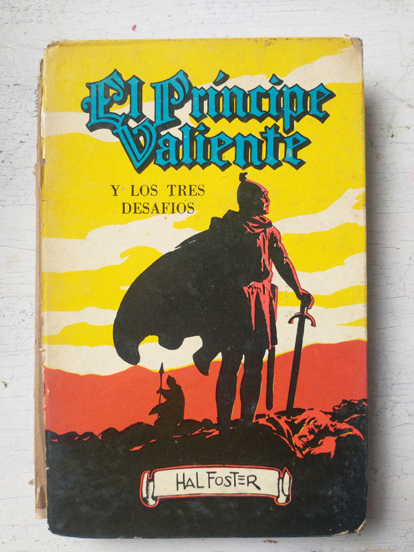 Libro usado en venta: El principe valiente y los tres desafios de Harold Foster; editorial Acme impreso en 1969 realizamos envios a todo el mundo.1
